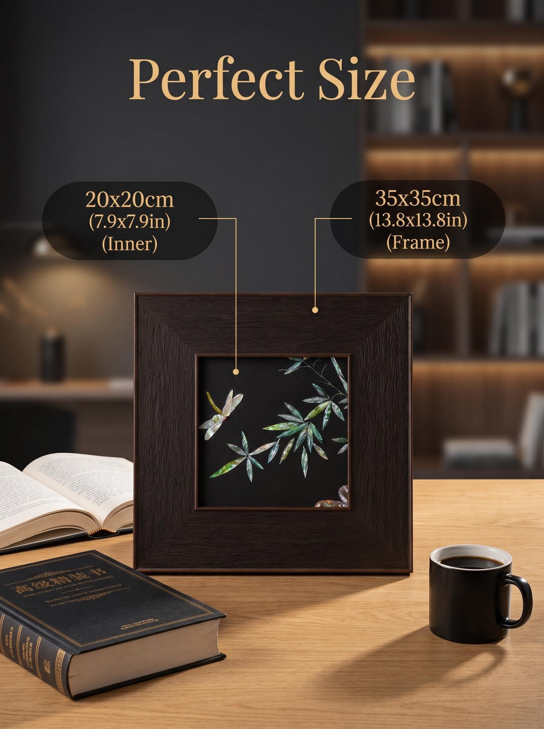 Luxury 3D Green Abalone Shell Bamboo Artwork for Modern Zen Home Decor and Japandi Living Room
Premium Green Jadeite Bamboo Shell Mosaic Inlay Picture, Unique Handcrafted Housewarming Gift